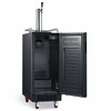Edgestar 15 Inch Wide 1 Tap Kegerator with Forced Air Refrigeration and Air Cooled Beer Tower KC1500BL